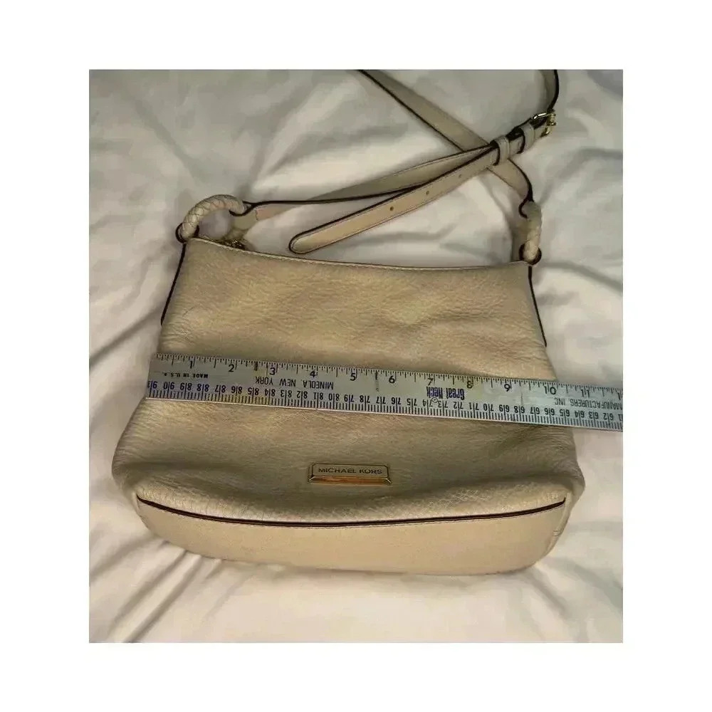 Michael Kors pebble leather tassel crossbody bag - Picture 5 of 15